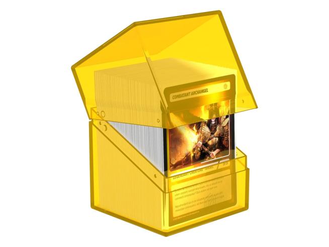 Deck Box - Ultimate Guard 100+ Clear - Amber